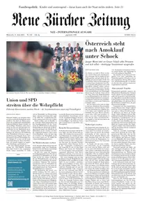 Neue Zürcher Zeitung (International) - 11 Juni 2025