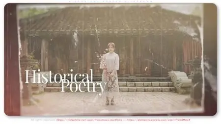 VideoHive - Historical Poetry Slideshow - 57055864