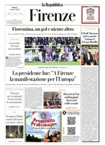 la Repubblica Firenze - 1 Marzo 2025