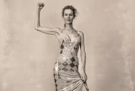 Eva Herzigova by Szilveszter Mako for Numéro #245 March 2024