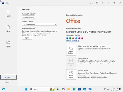 Windows 11 Pro 24H2 Build 26100.4946 (No TPM Required) With Office 2024 Pro Plus Multilingual Preactivated August 2025
