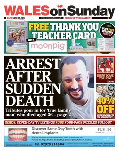 Wales on Sunday - 29 June 2025