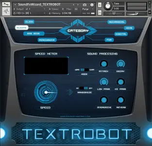 SoundFxWizard TEXTROBOT KONTAKT