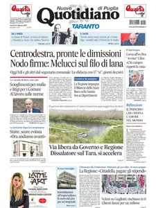 Quotidiano di Puglia Taranto - 21 Febbraio 2025