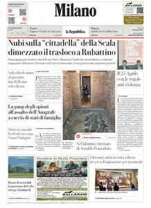 la Repubblica Milano - 18 Marzo 2025