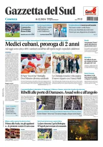 Gazzetta del Sud Cosenza - 8 Dicembre 2024