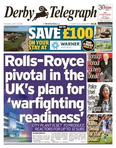Derby Telegraph - 3 June 2025
