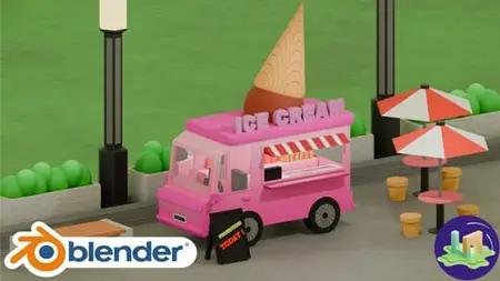 Blender Ice Cream Truck: Model & Animate A Sweet Scene