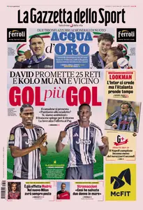 La Gazzetta dello Sport - 31 Luglio 2025