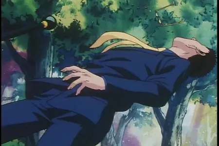 Hunter x Hunter (1999 S01E34 034 Skateboard X Probatior X Real Intention judo