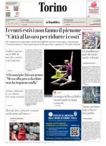 la Repubblica Torino - 14 Luglio 2025