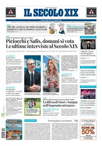 Il Secolo XIX Levante - 24 Maggio 2025