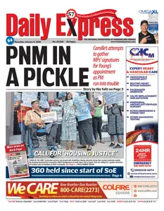 Trinidad & Tobago Daily Express - 9 January 2025