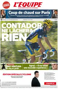 L'Equipe - Mercredi 17 Juillet 2013