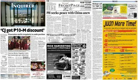Philippine Daily Inquirer – January 31, 2012