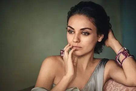 Mila Kunis - Boo George Photoshoot 2015 for Gemfields