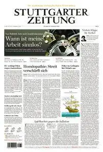 Stuttgarter Zeitung Stadtausgabe (Lokalteil Stuttgart Innenstadt) - 25. September 2018