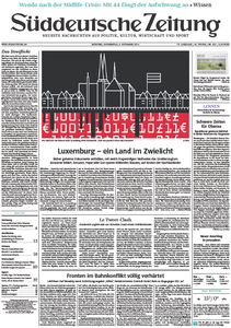 Süddeutsche Zeitung vom Donnerstag, 06. November 2014