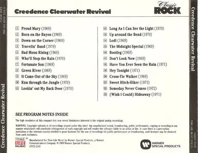 Creedence Clearwater Revival - Creedence Clearwater Revival (1989)