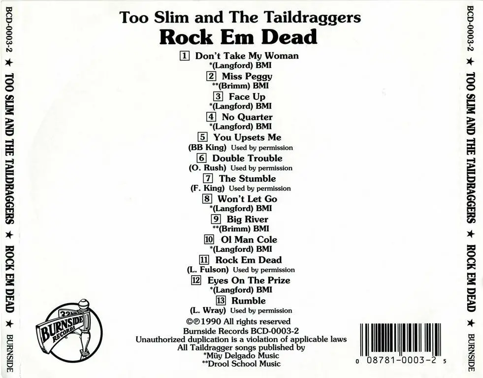 Тексты песен рок групп. Too Slim and the Taildraggers. Too Slim and the Taildraggers – Swingin' in the Underworld. Too Slim & the Taildraggers CD. Too Slim mp3.