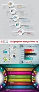 Vectors - Infographics Backgrounds 65