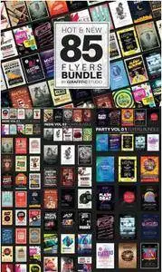 CreativeMarket - Hot & New 85 Music Flyer Bundle