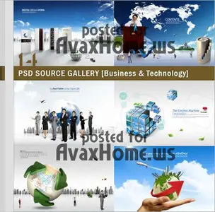 PSD Source Gallery - Business & Technology (Volume 14)