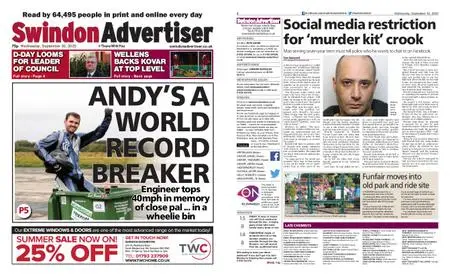 Swindon Advertiser – September 30, 2020