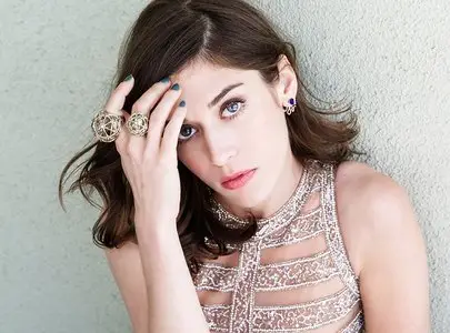 Lizzy Caplan by Shanna Fisher for LadyGunn Magazine #12