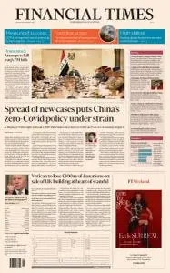 Financial Times Asia - November 8, 2021