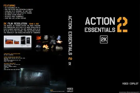 Video Copilot - Action Essentials 2: High Definition Pre-Keyed Action Stock Footage (REPOST)