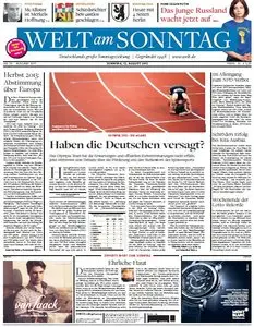 Welt am Sonntag + Kompakt No 33 vom 12. August 2012