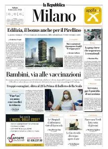 la Repubblica Milano - 11 Dicembre 2021