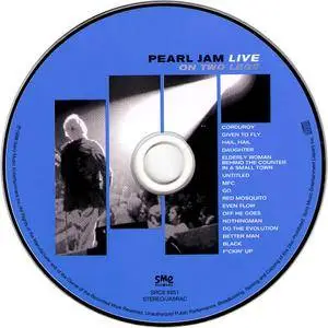 Pearl Jam - Live On Two Legs (1998) Japanese Press