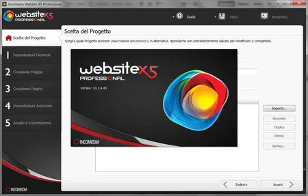 Incomedia WebSite X5 Evolution & Professional 10.1.4.45