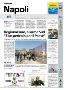 la Repubblica Napoli - 1 Marzo 2019