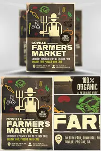 Farmers Market Poster Template