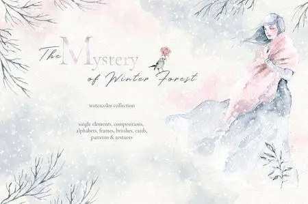 CreativeMarket - The Mystery of Winter Forest