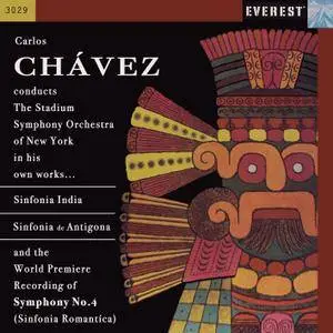 Chávez: Sinfonia India, Sinfonia de Antigona & Sinfonia Romantica (Remastered) (2018) [Official Digital Download 24/96]