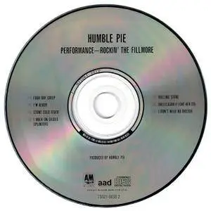 Humble Pie - Performance: Rockin' The Fillmore (1971) {1990, Reissue}
