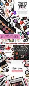 Vectors - Backgrounds with Cosmetics 4