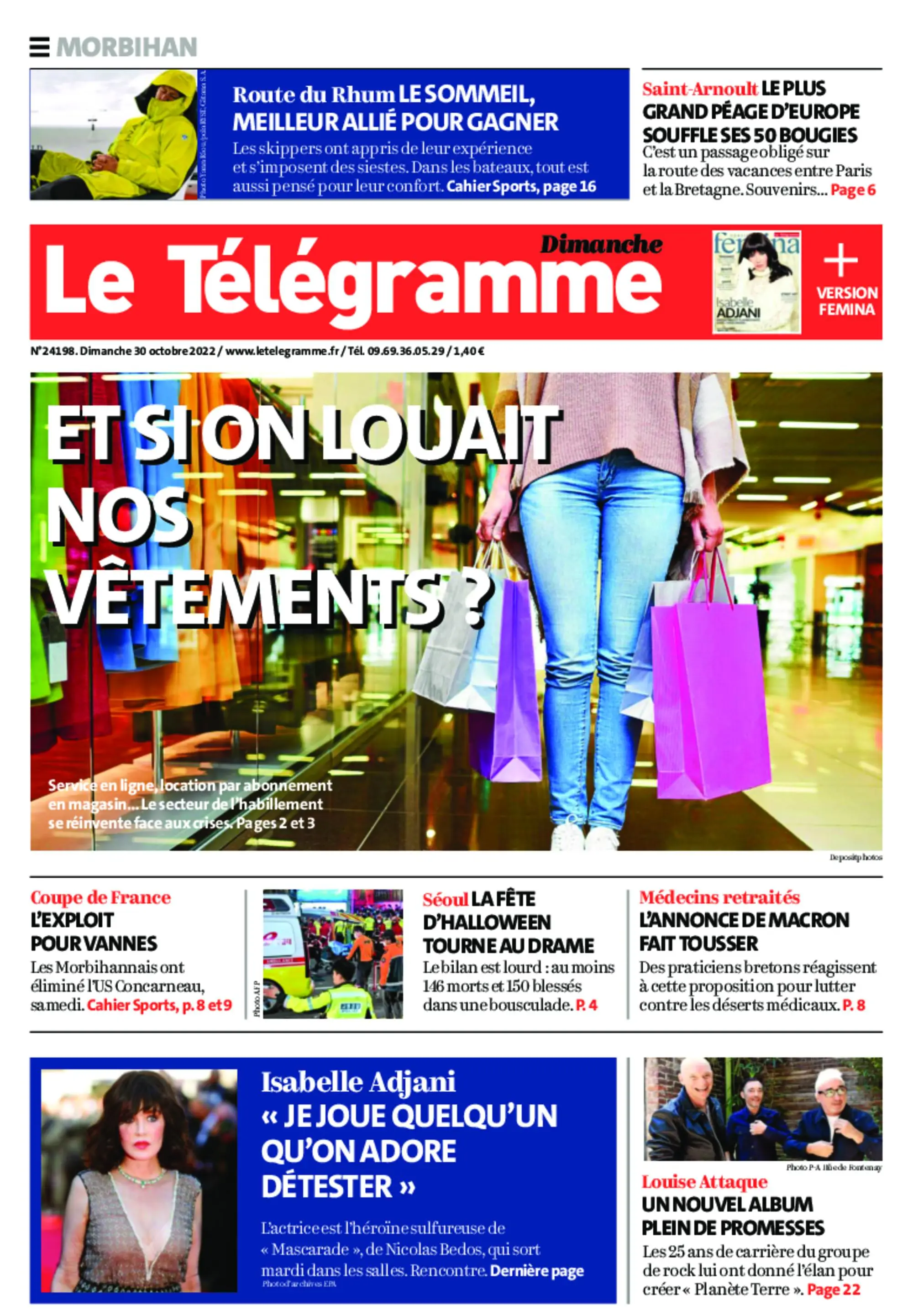 Le Télégramme Pontivy – 30 octobre 2022 / AvaxHome