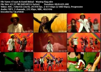 K'naan - Wavin' flag (World cup song) (2010)