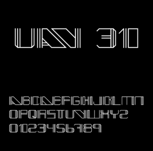 Uav Font Style