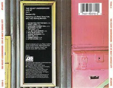 The Velvet Underground - Live At Max's Kansas City (1972) {1989 Atlantic} **[RE-UP]**