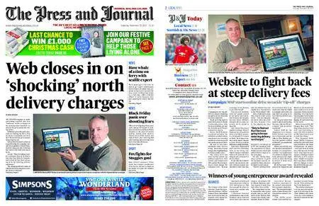 The Press and Journal Highlands and Islands – November 25, 2017