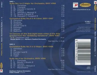 Pablo Casals, Marlboro Festival Orchestra - Johann Sebastian Bach: The Four Orchestral Suites (2004)