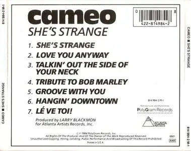 Cameo - She's Strange (1984) {PolyGram}