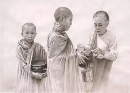 Paintings of Artist Aung Kyaw Htet
