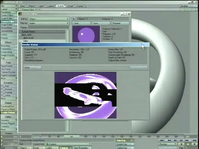 Motion Graphics with LightWave Distinguished Backgrounds